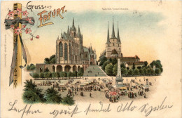 Gruss Aus Erfurt - Litho - Erfurt