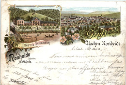 Gruss Aus Aachen Ronheide - Litho - Aachen