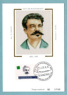 Carte Maximum 1993 - écrivains Célèbres - Guy De Maupassant - YT 2799 - 76 Tourville Sur Arques - 1990-1999