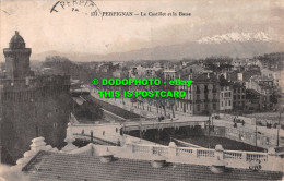 R492591 131. Perpignan. Le Castillet Et La Basse. Nuvarro. M. T. I. L. 1922 - World