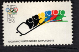 2015792120 1972 SCOTT 1461 (XX) POSTFRIS MINT NEVER HINGED  - OLYMPIC GAMES - BOBSLEDDING - Nuevos