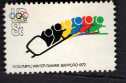 2015792120 1972 SCOTT 1461 (XX) POSTFRIS MINT NEVER HINGED  - OLYMPIC GAMES - BOBSLEDDING - Neufs