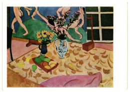 Henri Matisse Painting, Still Life With The "Dance" 1909. Unused Postcard. Publisher Avrora, Leningrad Russia USSR ~1960 - Peintures & Tableaux