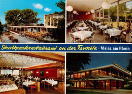 73897181 Mainz  Rhein Stadtparkrestaurant An Der Favorite Gastraeume Terrasse  - Mainz