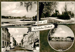 73896988 Biebrich Wiesbaden Faehre Moosburg Rathausstrasse Schloss Biebrich Wies - Wiesbaden