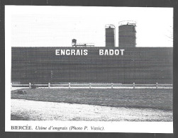 1980  --  BELGIQUE . BIERCEE . USINE D ENGRAIS BADOT . 4A985 - Zonder Classificatie