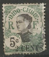 INDOCHINE N° 75 OBLITERE - Used Stamps