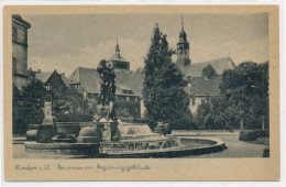 AK Um 1920 Monumentalbrunnen Kloster Dom Minden - Minden