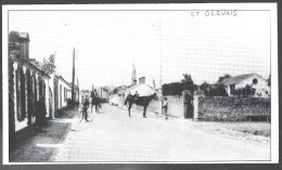 1996  --  SAINT GERVAIS . ENTREE DU VILLAGE . 4A991 - Sin Clasificación