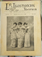 LA ILUSTRACION IBERICA 734 / 25-1-1897 JAPAN JAPON. BOMBAY INDIA. - Zonder Classificatie