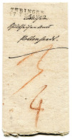 WURTEMBERG - 27.07.1832 - Lettre TÜBINGEN Nach PLATTENHARDT - Lettres & Documents