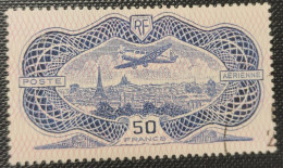 Poste Aérienne N° 15 Avec Oblitération D'Epoque, Cote 400 €  TTB - 1927-1959 Usati