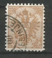 Bosnia Bosnien K.u.K. Austria Hungary Mi.18B Wz Perforation 10½  + WATERMARK Used 1900 - Bosnien-Herzegowina