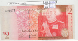 BILLETE TONGA 2 PAANGA 2009 P-38a.1 SIN CIRCULAR - Other - Oceania