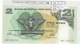 BILLETE PAPUA NUEVA GUINEA 2 KINA 1989 P-5c SIN CIRCULAR - Otros – Oceanía