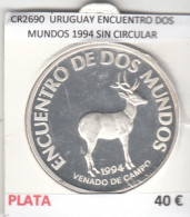CR2690 MONEDA URUGUAY ENCUENTRO DOS MUNDOS 1994 SIN CIRCULAR - Autres – Amérique