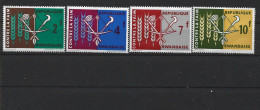 1963 RWANDA 33-36** Campagne Contre La Faim - Unused Stamps