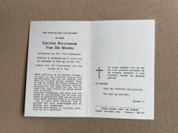 VAN DE MOOTER Carolus Barromeus °AARTSELAAR 1913 +REET 1971 - HELLEMANS - DE LAET - KENNES - Obituary Notices