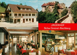 73896287 Rechberg Schwaebisch Gmuend Gasthaus Jaegerhof Gaststube Burg Rechberg  - Schwaebisch Gmünd