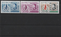 1968 CAMBODGE 216-18** Droits De L'homme - Cambodge