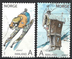 Norwegen Norway 2013. Mi.Nr. 1833-1834, Used O - Used Stamps