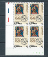 ESPAÑA 1988—CORTES DE LEÓN ** EDI 2961, YT 2577, Mi 2842, Sg #2975 En Bloque - Ongebruikt