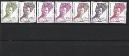 1996 SENEGAL 1218-24** Femme, Coiffes, Série Complète - Sénégal (1960-...)