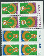 Italia, Italy, Italien 1973; Baseball, 1° Coppa Intercontinentale; Serie Completa In Quartine Bordo, FLUORESCENTE. - Béisbol