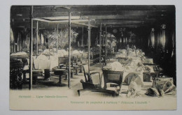 CPA 1906 Ligne Ostende-Douvres. Restaurant Du Paquebot à Turbines Princesse Elisabeth. Oblitération "Paquebots Belges" - Oostende