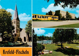 73895936 Fischeln Kirche Schule Liegewiese Fischeln - Krefeld