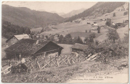 CPA  Etivaz  (Suisse)    RARE Les Chalets Dans La Montagne   Ed JJ 7941 - Autres & Non Classés