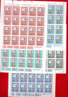 Italia ** -  ALTI VALORI - SIRACUSANA. MINIFOGLI.  MNH Unif. N° 1438/1442 - 1971-80: Neufs