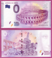 0-Euro UEAX 2015-1 ARÈNES DE NÎMES - Private Proofs / Unofficial