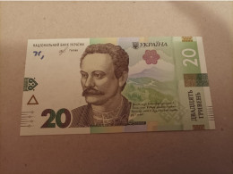 Billete UCRANIA, 20 HYRVEN, Año 2018, Serie A, UNC - Oekraïne