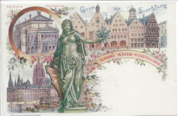 Frankfurt Am Main, Große Rosenausstellung - Briefkaarten