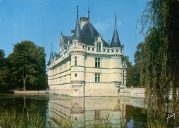 CP 37 COULEURS ET LUMIERE DE FRANCE VAL DE LOIRE CHATEAU D' AZAY LE RIDEAU - Azay-le-Rideau