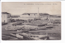 80 - CHERCHELL - Le Port, Le Phare Et La Douane - Andere & Zonder Classificatie