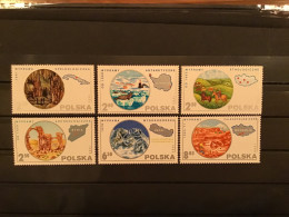 Poland 1980 Scientific Expeditions MNH SG 2672-7 Mi 2686-91 Yv 2503-8 - Ungebraucht