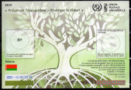 BELARUS  Abidjan Special Issue Ab49  20220725 AB  International Reply Coupon Reponse Antwortschein IRC IAS  Mint  ** - Bielorrusia