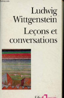 Leçons Et Conversations Sur L'esthétique, La Psychologie Et La Croyance Religieuse Suivies De Conférence Sur L'éthique - - Psicología/Filosofía