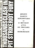 Quelques éléments Supplémentaires Sur Le Mouvement Actuel Des Prolétaires En Grande-Bretagne. - Collectif - 1985 - Geografía