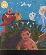 Disney - Mon Grand Livre Karaoke - Livre Sonore - Les Aristochats: Tout Le Monde Veut Devenir Un Cat, Vaiana: La Bleu Lu - Altri & Non Classificati