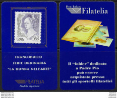 1999 Italia Tessera Filatelica Unif. N. 3A Varietà - Autres & Non Classés