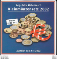 2002 Austria Divisionale 8 Monete FDC - Oesterreich