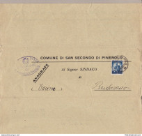 1947  Manoscritto Con Il Segnatasse Da Lire 2 In Coppia+ Valori Democratica - Postwaardestukken