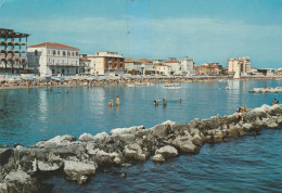 U6066 Viserba Di Rimini - Panorama Dal Mare / Viaggiata 1969 - Rimini