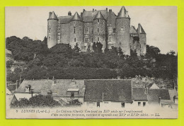 37 LUYNES N°6 LL Le Château Construit Sur L'emplacement D'une Ancienne Forteresse - Luynes