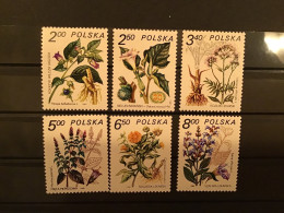 Poland 1980 Medicinal Plants Mint SG 2692-8 Mi 2706-11 Yv 2523-8 - Ungebraucht