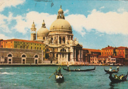 U6069 Venezia - Basilica Della Salute - Gondola Gondole / Viaggiata 1969 - Venezia (Venedig)