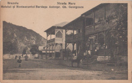 Romania - Brezoi - Strada Mare - Hotelul Si Restaurantul Bardasu - Antreprenor Gh. Georgescu - Romania